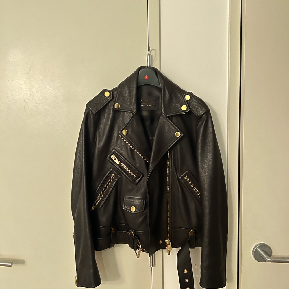 SOLD The Arrivals x Stella Artois Black Jacket